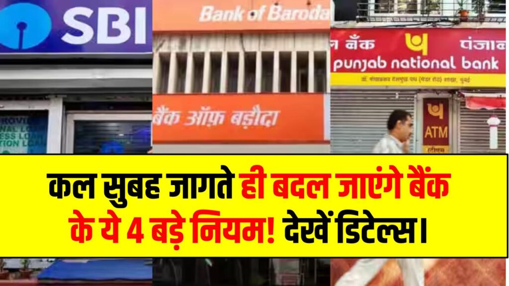 1 February Rules: कल सुबह जागते ही बदल जाएंगे बैंक के ये 4 बड़े नियम! SBI, HDFC और PNB ग्राहकों के पास सिर्फ आज की रात; देखें डिटेल्स।